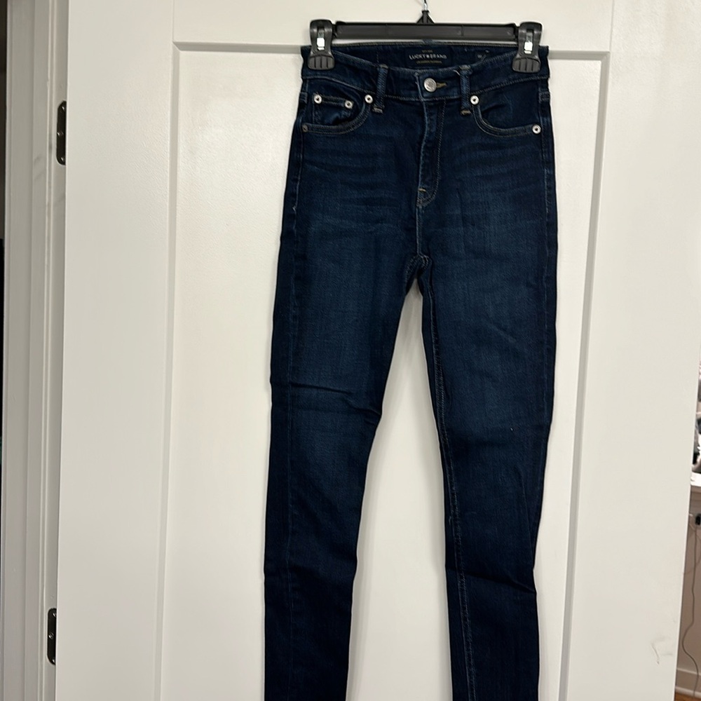 Lucky Brand Dark Wash Bridgette Skinny Jeans